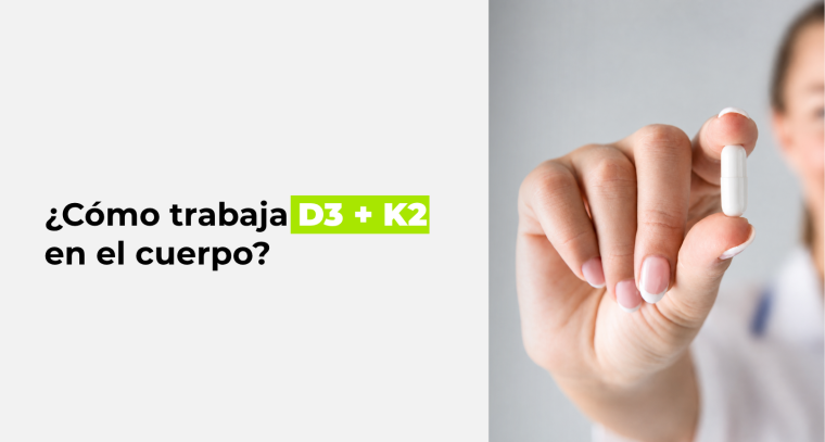Vitamina D3 y K2: para qué sirven juntas