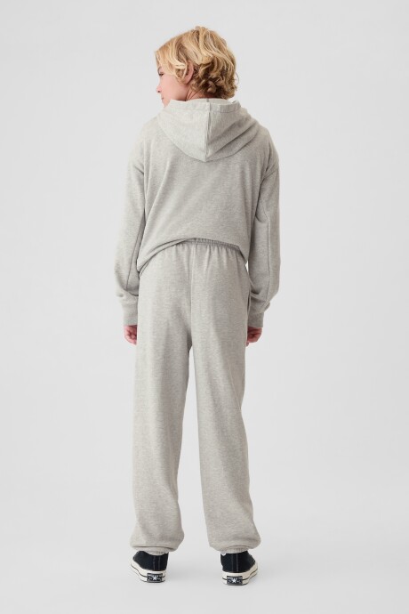 Pantalón Deportivo Logo Gap Niño Light Heather Grey B08