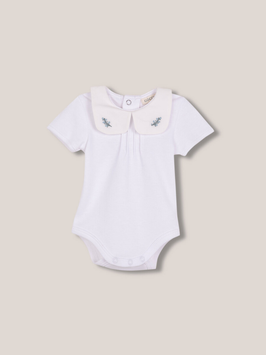 Body Con Cuello Marinero Blanco
