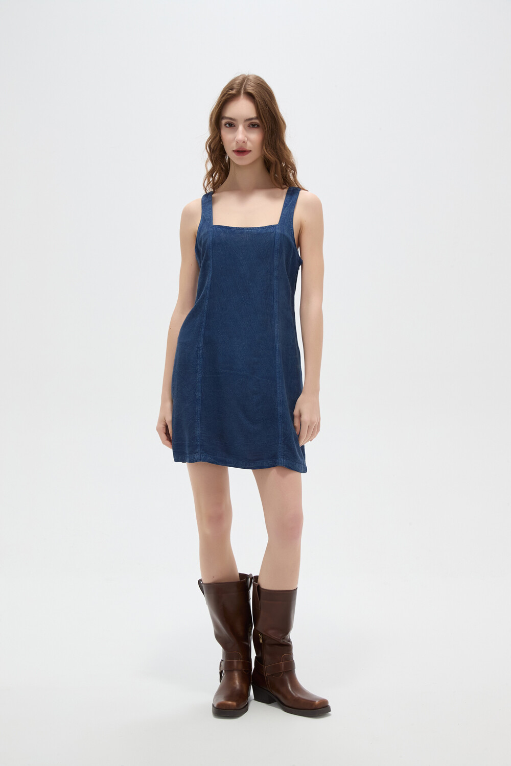 Vestido Pacana Azul Indigo