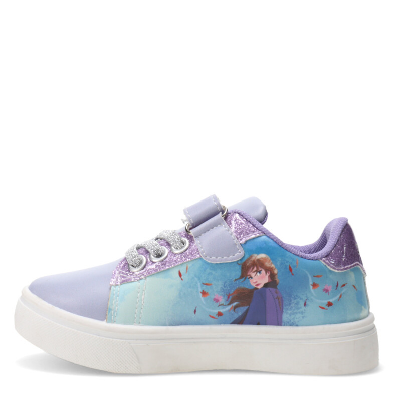 Championes Infantiles Disney Frozen Strength Lila - Violeta - Plateado
