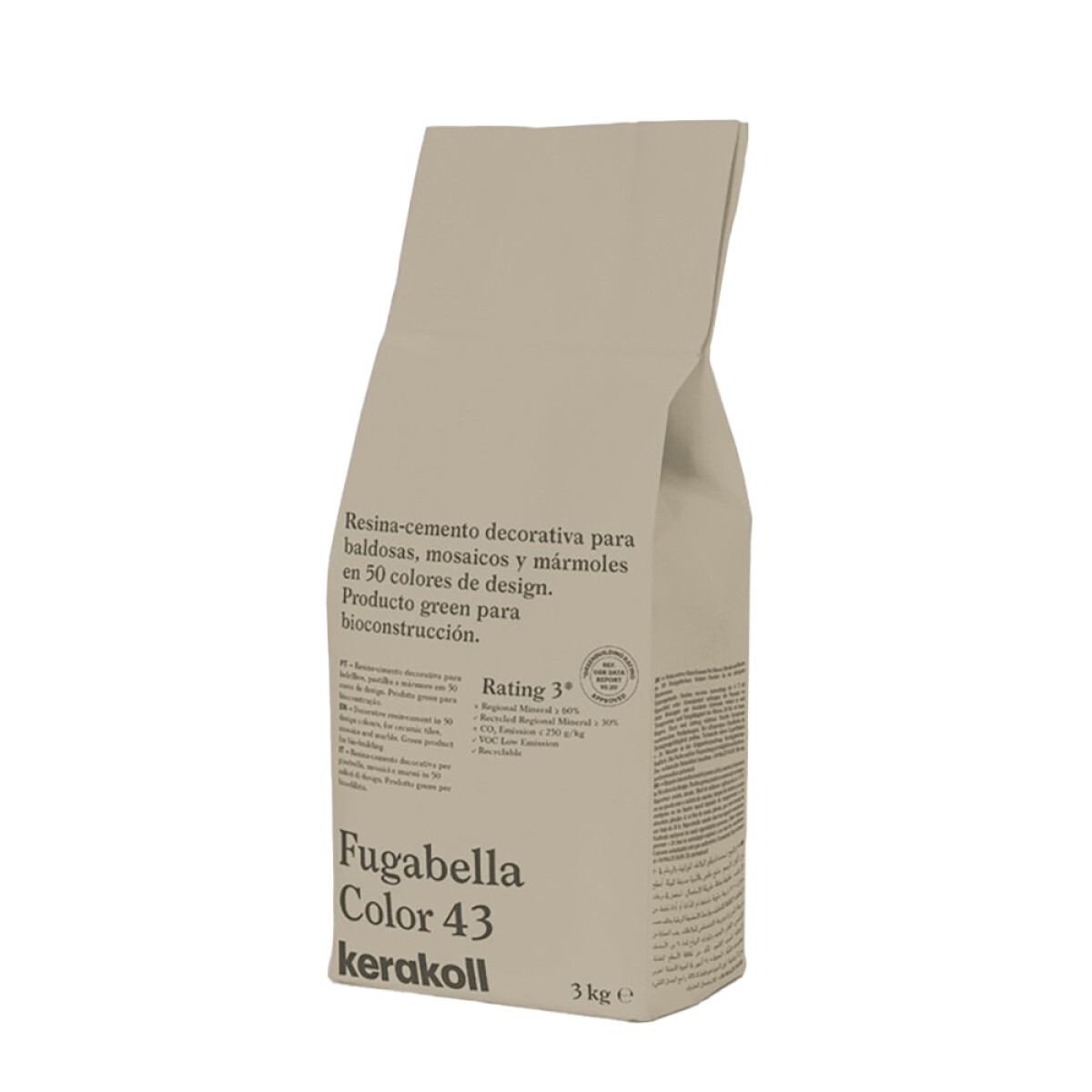Pastina Fugabella Color 43 X 3kg. 