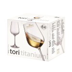 SET 6 COPA VINO BLANCO 390ML TORI TITANIUM BOHEMIA SET 6 COPA VINO BLANCO 390ML TORI TITANIUM BOHEMIA