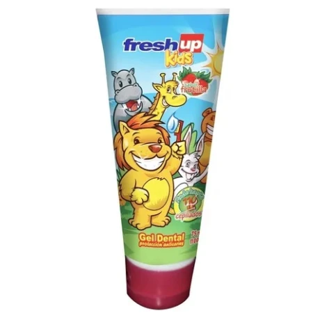 CREMA DENTAL FRESH UP KIDS FRUTILLA 100 GR CREMA DENTAL FRESH UP KIDS FRUTILLA 100 GR
