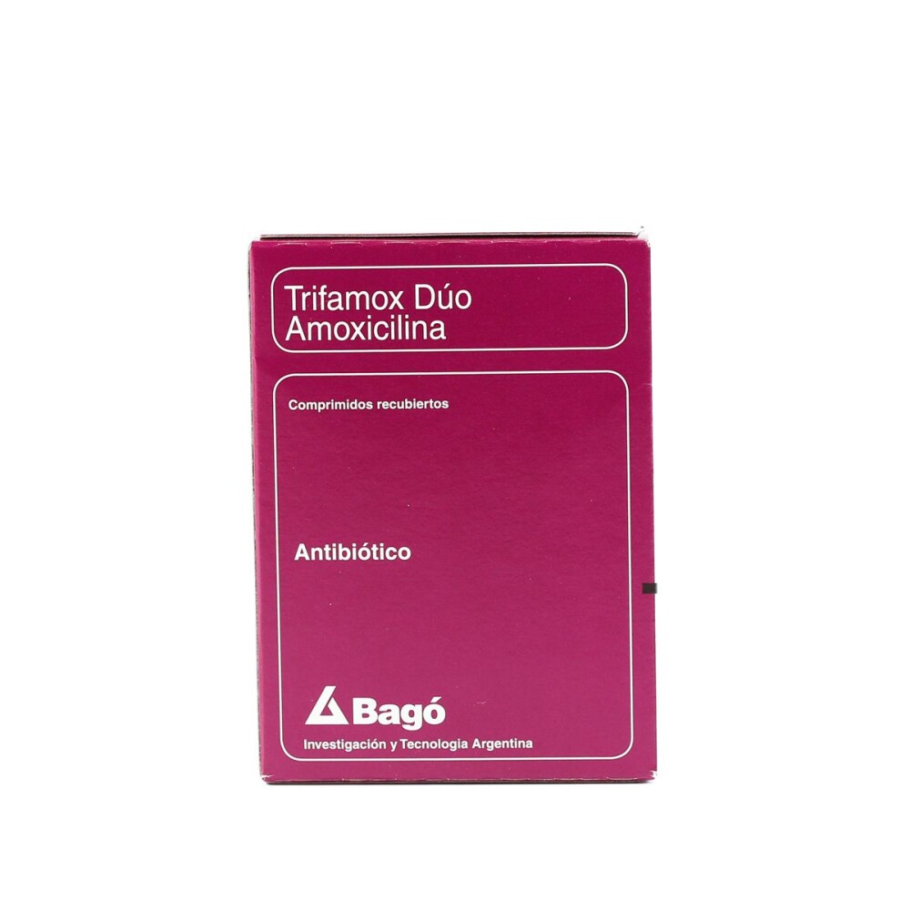 TRIFAMOX DUO CJ X 14 COMPRIMIDOS única