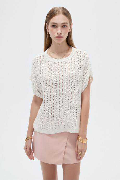 Remera Corvin Marfil / Off White