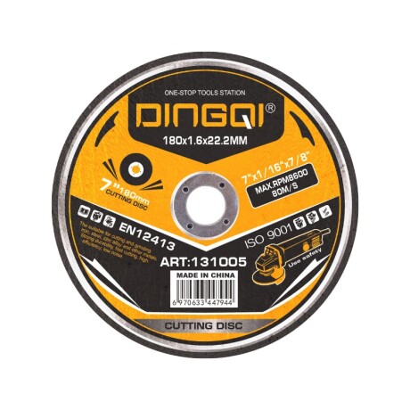 DINGQI DISCO CORTE METAL 115 MMx1.2MMx22.2MM Dingqi Disco Corte Metal 115 Mmx1.2mmx22.2mm