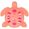 Mordillo sonajero silicona TORTUGA BUBA rosa