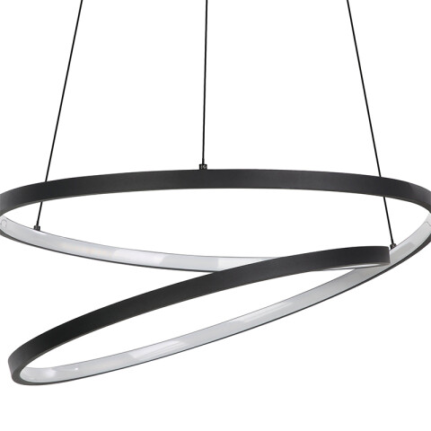 Lámpara colgante LED 37W cálida Ø55x150cm RUOTALE EG0890