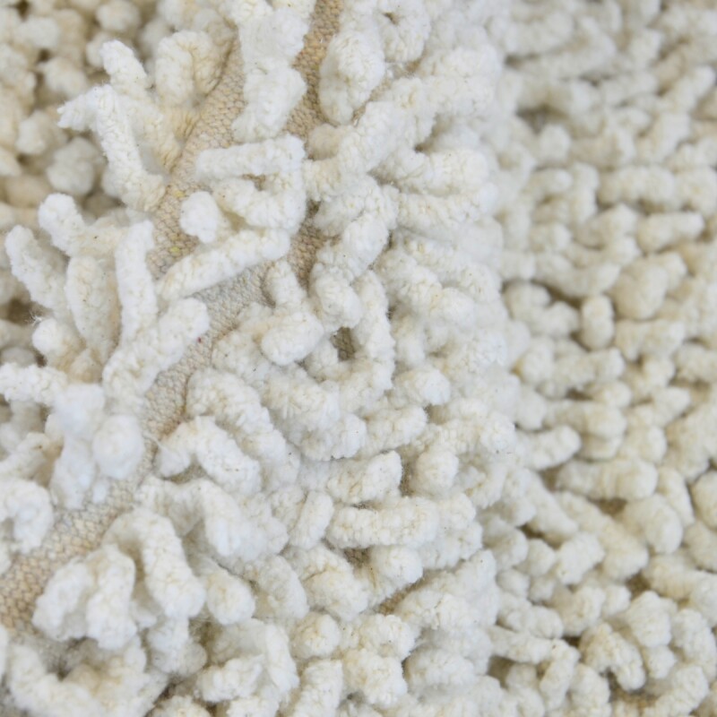 Alfombra 40x60cm Shaggy BLANCO