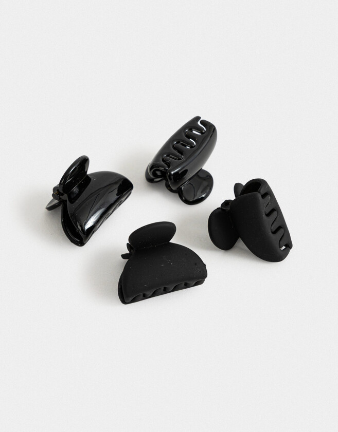 Broches Sets Classic Set De Broches - Negro