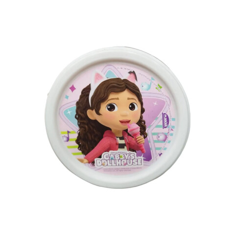 Pote Plástico La Casa De Gabby 300 ml con Tapa Rosca U