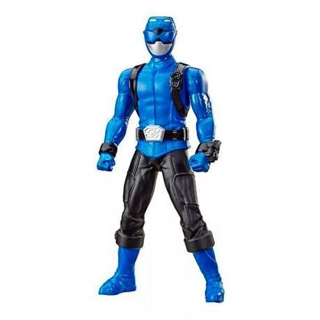 Muñeco Figura De Acción Power Ranger Rojo Hasbro 25cm Azul