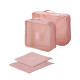 Set organizadores de viaje plegables 4 pcs rosa