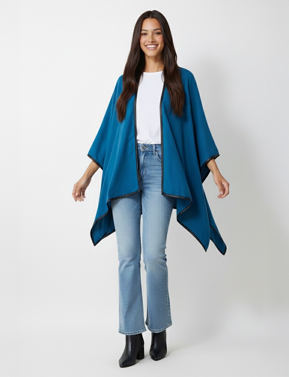 Ruana Soft - Petroleo 