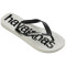 Sandalias Havaianas Top Logomania 2 Unisex Blanco/Negro/Blanco