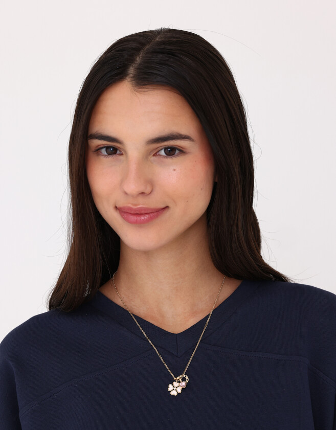 Collares Cortos Con ramillete Collar Corto Con Ramillete - Dorado