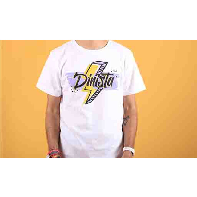 Remera de Mujer You are the tik to my tok Dinista Claudinio Blanco