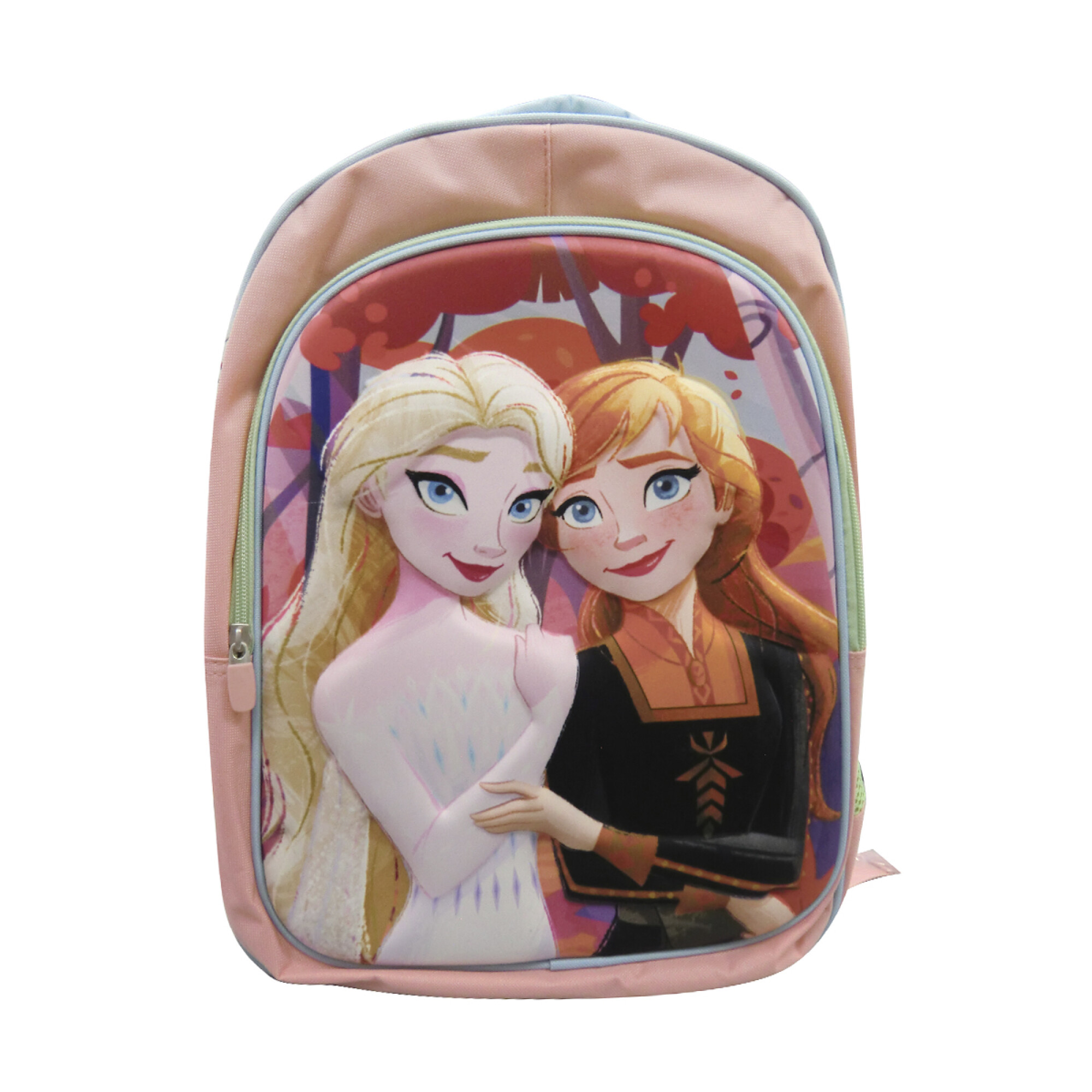 Mochila Infantil 3D Tafeta Grande 40 x 30 cm Frozen - CORAL — Cartoons
