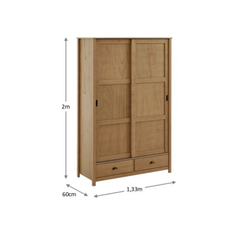 Armario 2 Puertas 2 Cajones Topazio Frei U