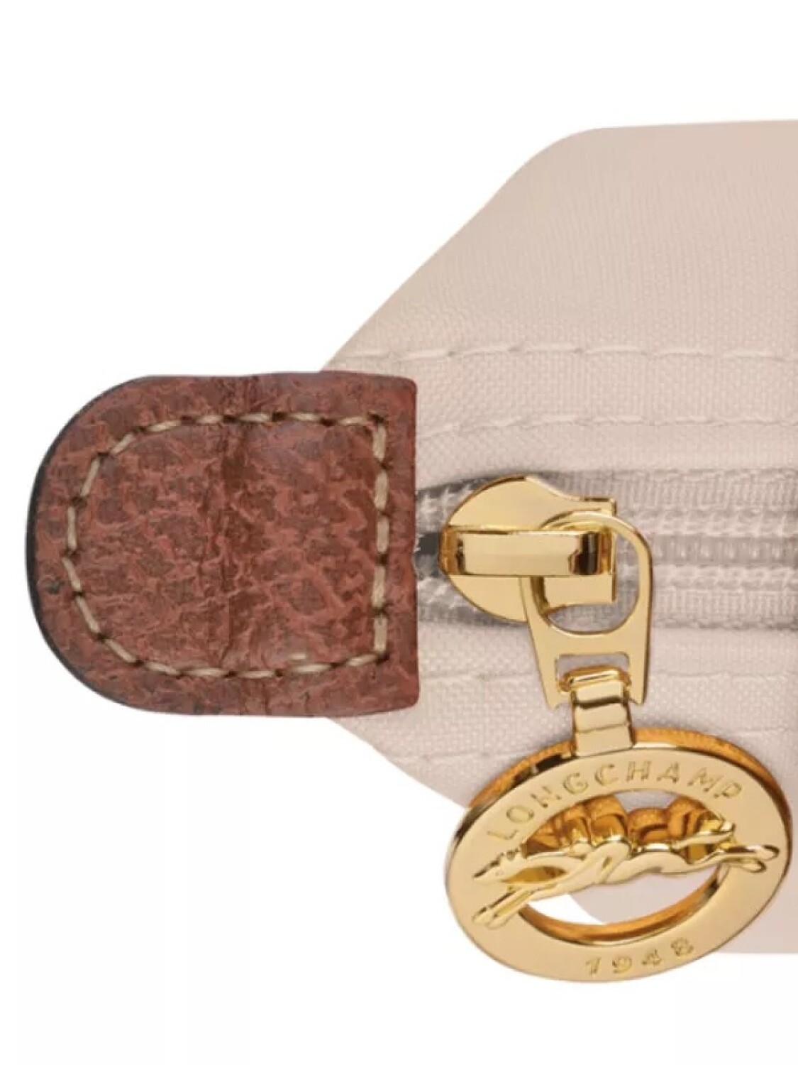 LONGCHAMP - Clutch Le Pliage Original S Marfil