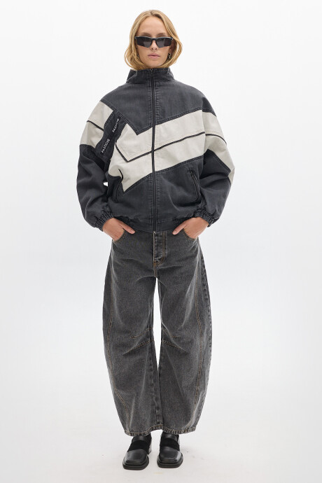 Campera Olímpica Denim Black