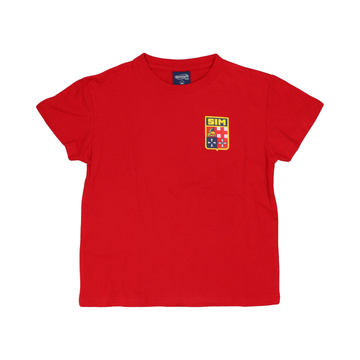 T-shirt Manga Corta Scuola Italiana Rojo