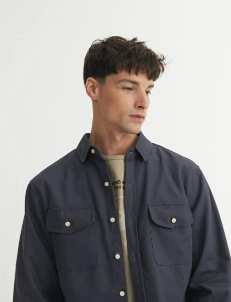 Sobrecamisa Jenson Indigo