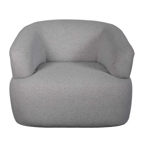 BUTACA 1 CUERPO TELA GRIS GAIA