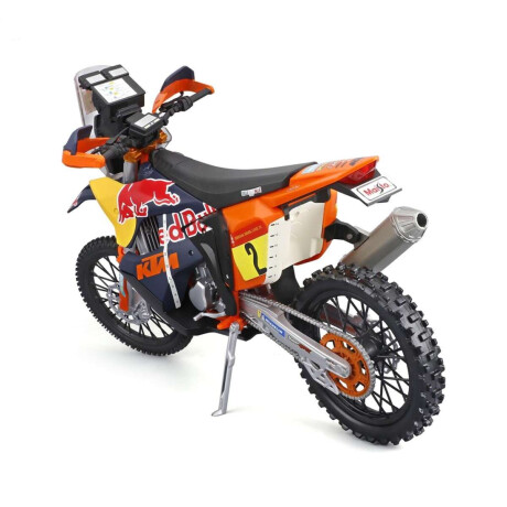 Motocicleta Maisto Red Bull Ktm 450 Rally Dakar (2024) Escala 1:16