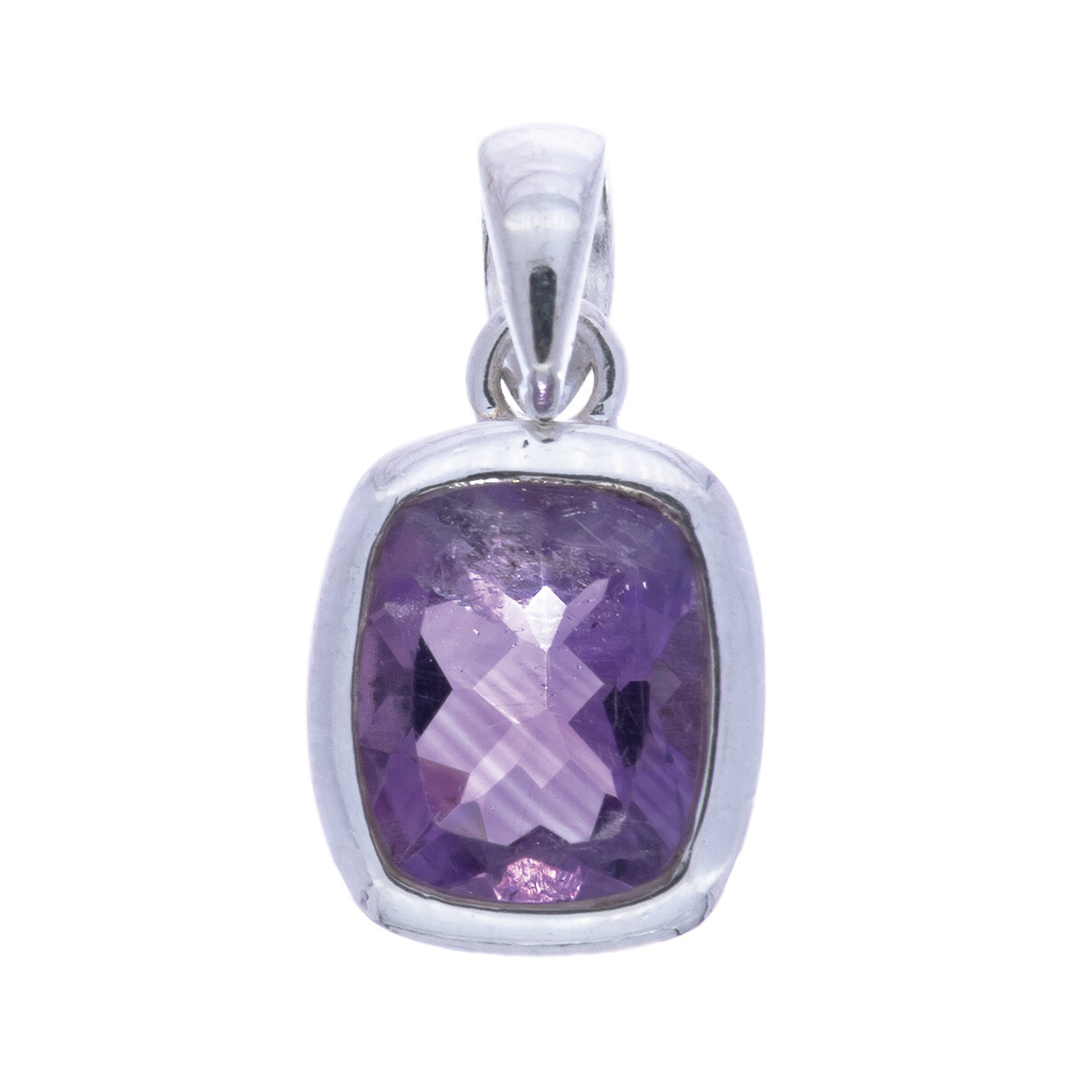 Dije de plata 925 con AMATISTA 