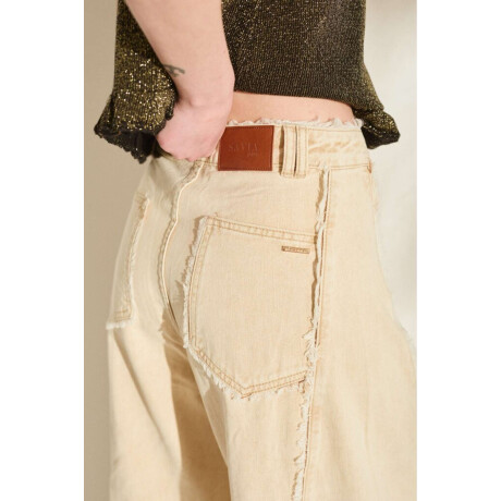 Jean Wide Xl Raw Crudo