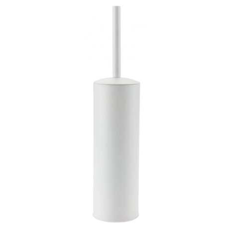 Escobilla Baño Balsby Acero Recub Blanco