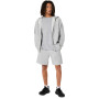 Hoodies Training Asics Logo Fleece Full Zip Hoodie Hombre Grey Heather
