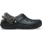 Classic Clog Fleece Lined Negro