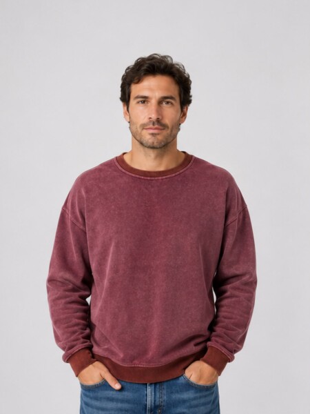 BUZO OXX MGF21 BORDO