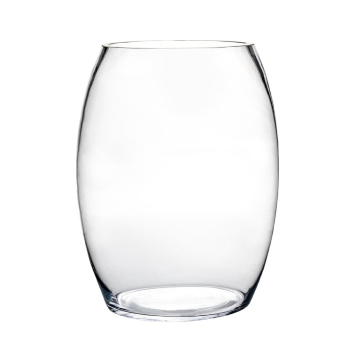 FLORERO VIDRIO BALA D15x25CM 