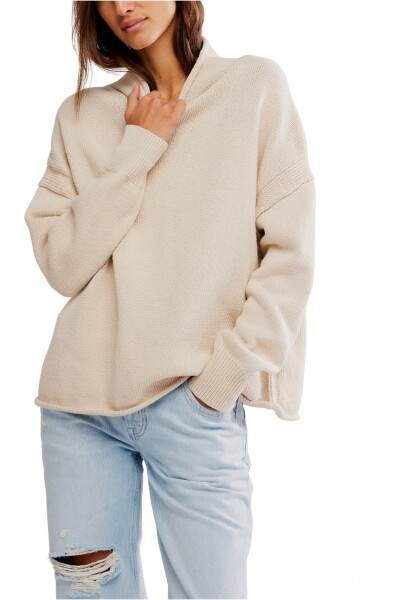 WTF TORRES ROLL NECK Blanco