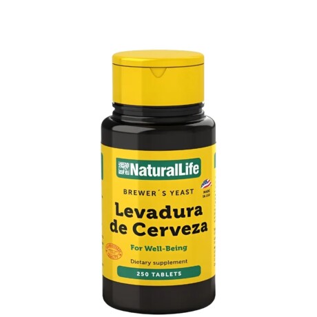 ¡OFEERTA POR VENCIMIENTO! Levadura De Cerveza 250caps Natural Life ¡OFEERTA POR VENCIMIENTO! Levadura De Cerveza 250caps Natural Life