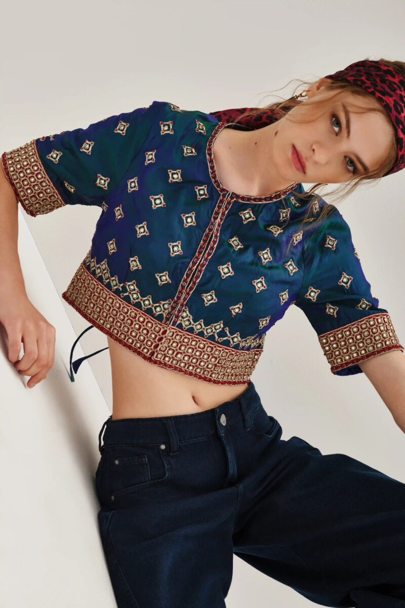 Camisa Aurora Azul