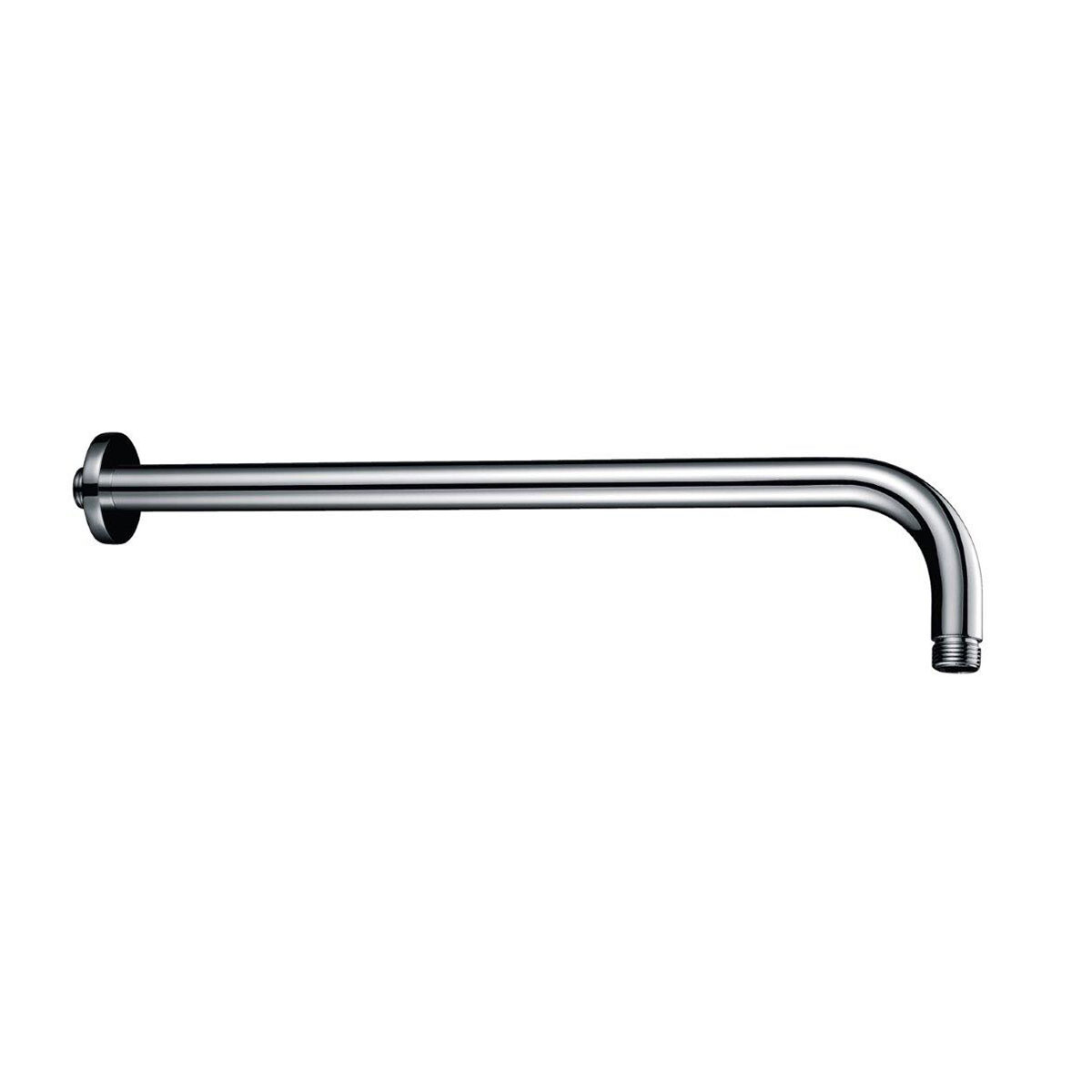 Griferia Brazo De Ducha Bronce Cromado Satinado Serie Saffi 