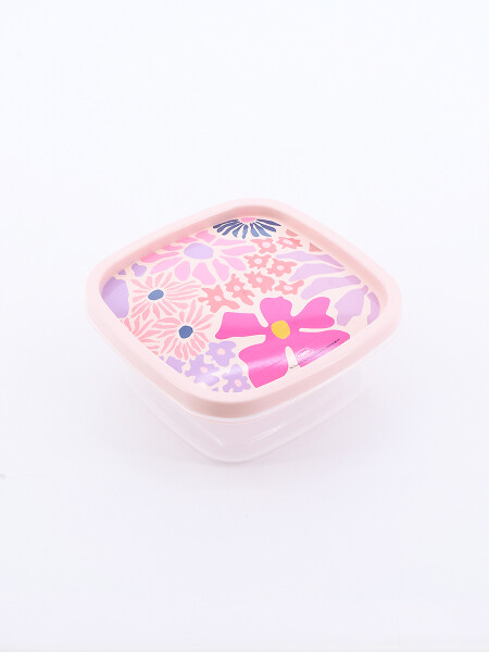 CONTENEDOR FLOWER ROSADO