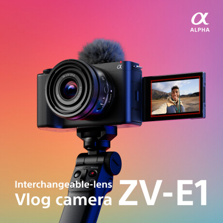 Camara Digital Mirrorless Full Frame Sony Zv-e1 Vlogger BLACK