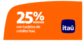 Itaú 25%