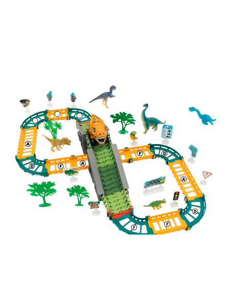 PISTA DINO MULTICOLOR