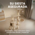 Rascador Torre 5 Niveles En Felpa Y Sisal Para Gato Juego Color Variante Beige