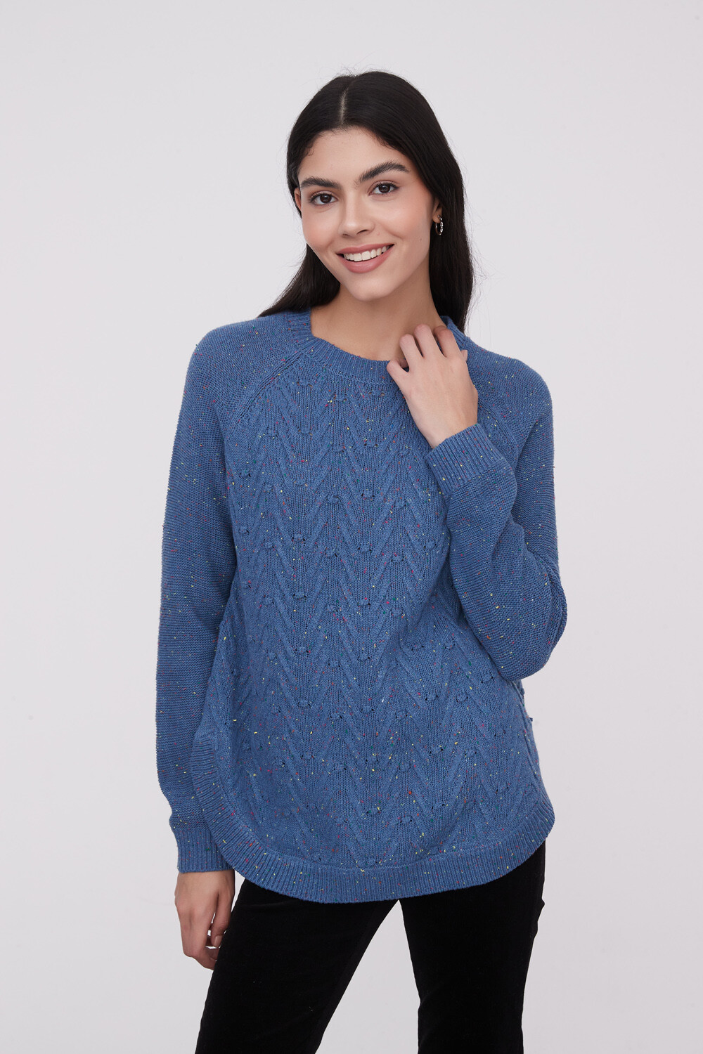 Sweater Pier Azul Piedra