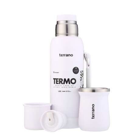 Kit Termo 1LT base de silicona + Mate Tradicional blanco 001