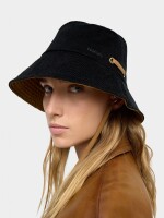 Gorro Bucket Con Cinta Ajustable negro