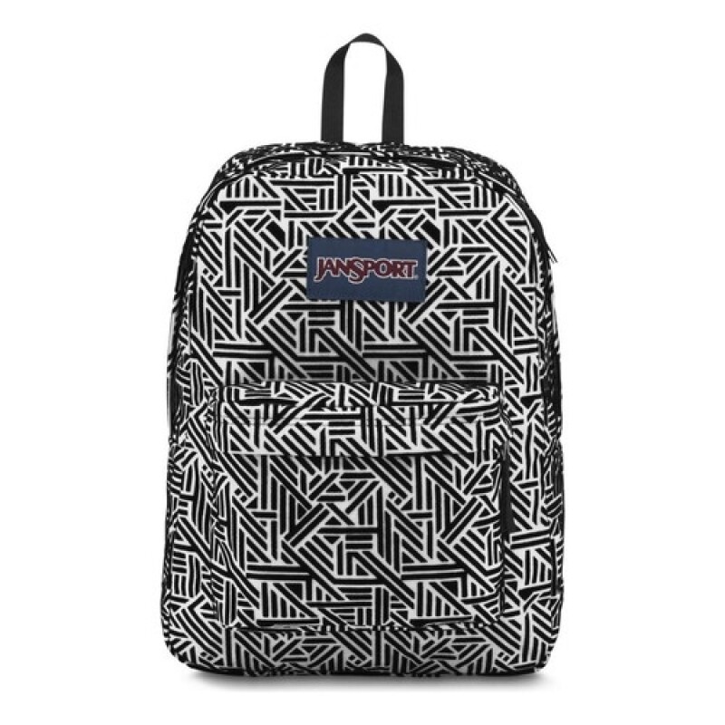 Mochila Jansport High Stakes Original White Geo Flock
